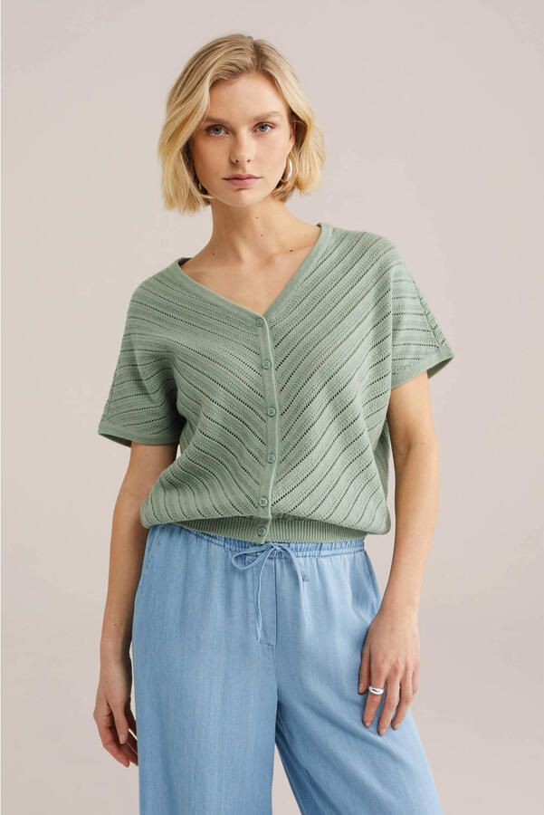 WE Fashion vest groen