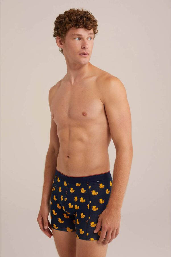 WE Fashion WE Fundamentals boxershort donkerblauw - Foto 2