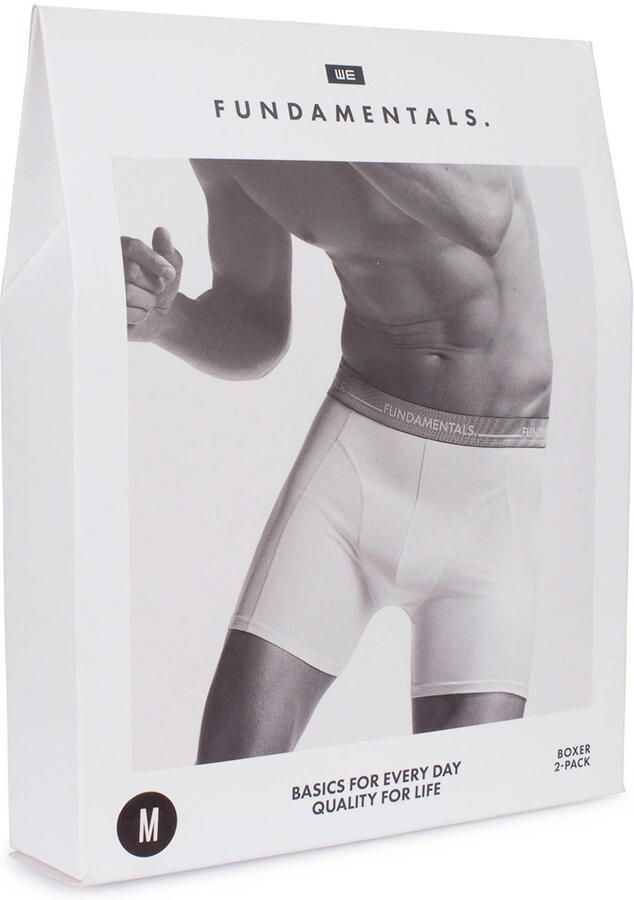 WE Fashion WE Fundamentals boxershort (set van 2)