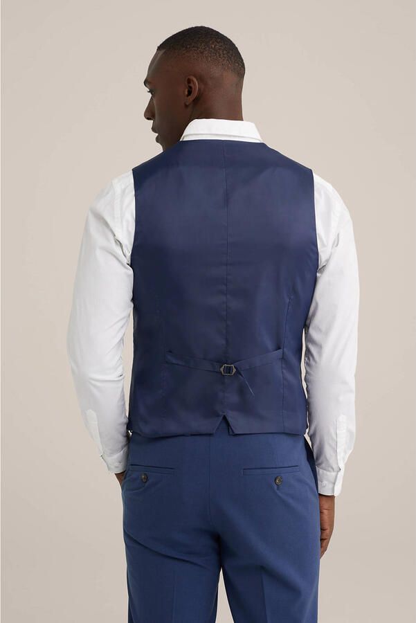 WE Fashion WE Fundamentals gilet blauw