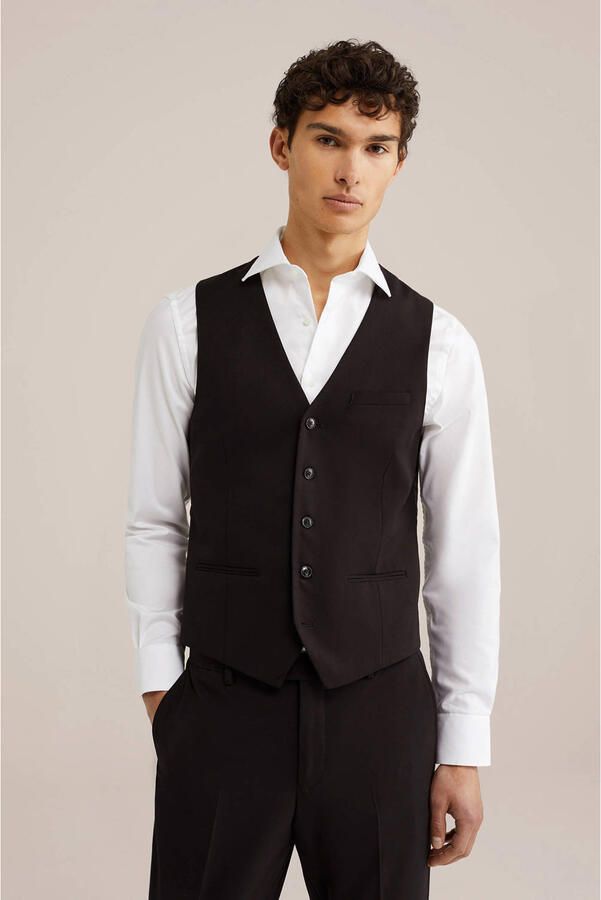 WE Fashion WE Fundamentals gilet zwart - Foto 2