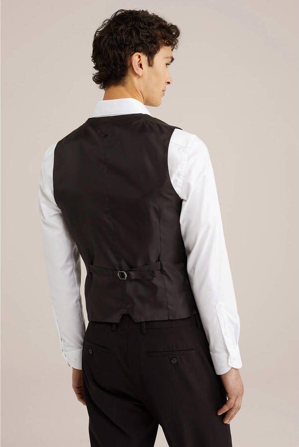 WE Fashion WE Fundamentals gilet zwart - Foto 2