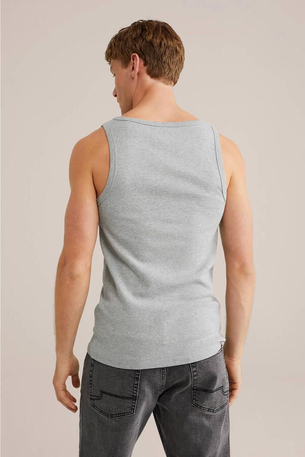 WE Fashion WE Fundamentals hemd grijs - Foto 2