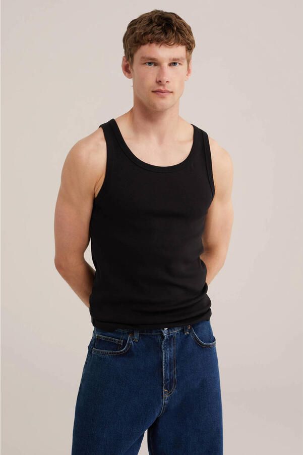 WE Fashion WE Fundamentals hemd zwart - Foto 2