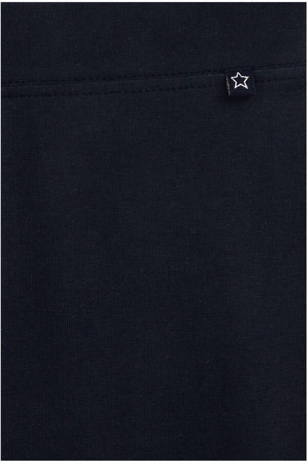 WE Fashion legging donkerblauw Meisjes Katoen Effen 146 152