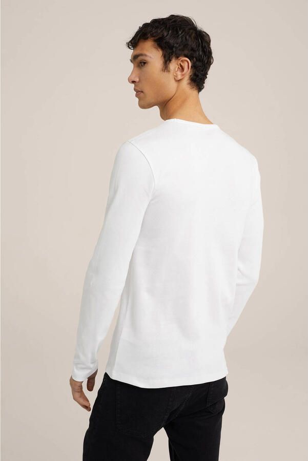 WE Fashion WE Fundamentals longsleeve wit - Foto 2