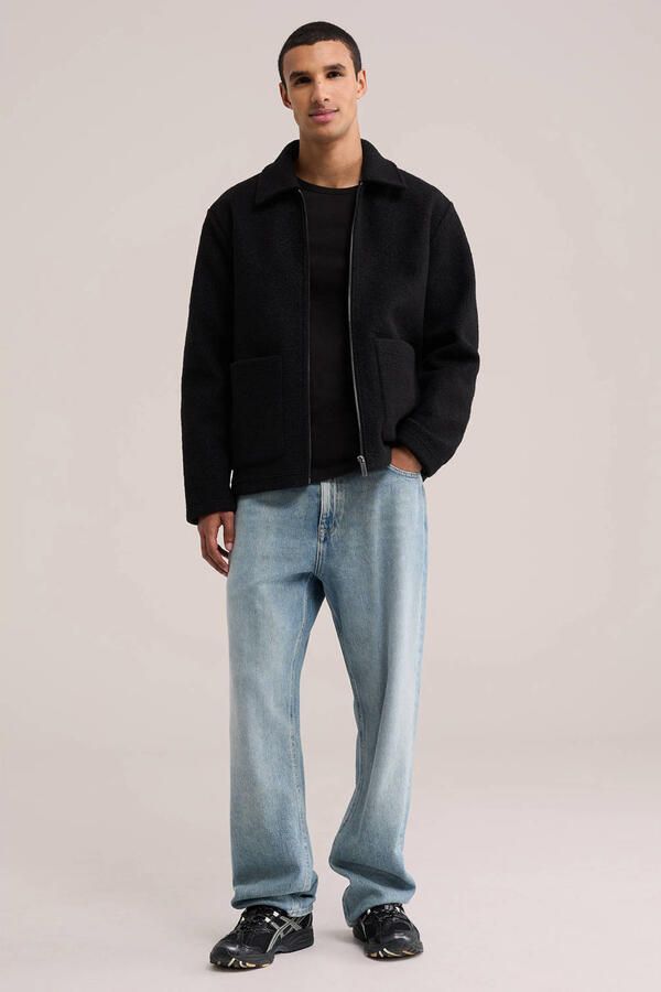WE Fashion WE Fundamentals longsleeve zwart - Foto 3