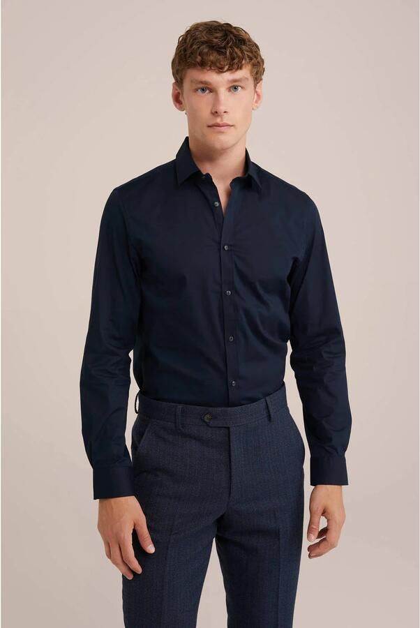 WE Fashion WE Fundamentals overhemd heavy blue