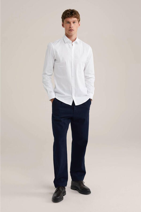 WE Fashion WE Fundamentals overhemd white uni - Foto 3