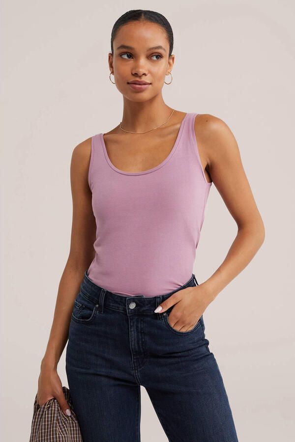WE Fashion WE Fundamentals singlet lila
