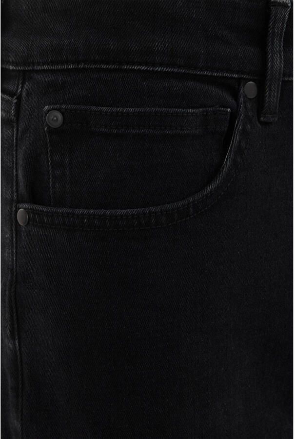 WE Fashion WE Fundamentals slim fit jeans 'rain ready' zwart