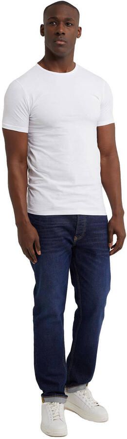 WE Fashion WE Fundamentals T-shirt wit (set van 4)