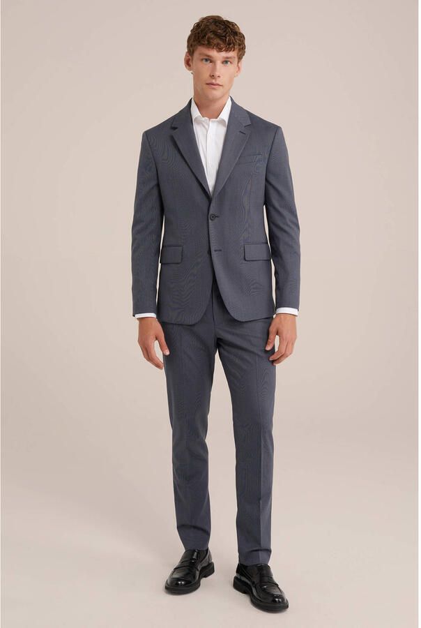 WE Fashion WE Fundamentals Tall fit overhemd wit - Foto 2