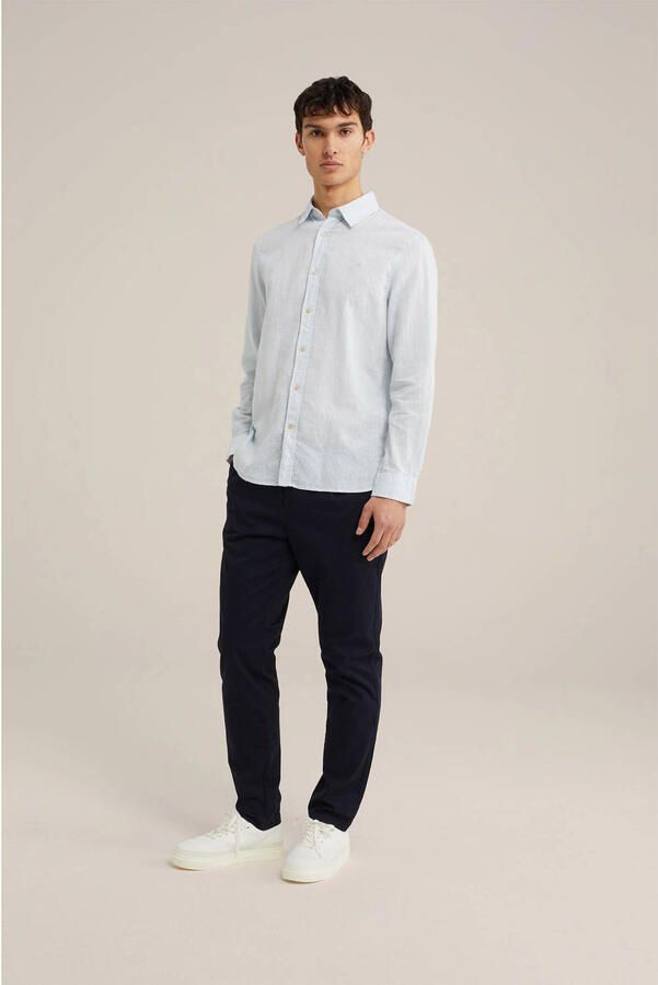 WE Fashion WE Fundamentals tapered fit chino Ben heavy blue
