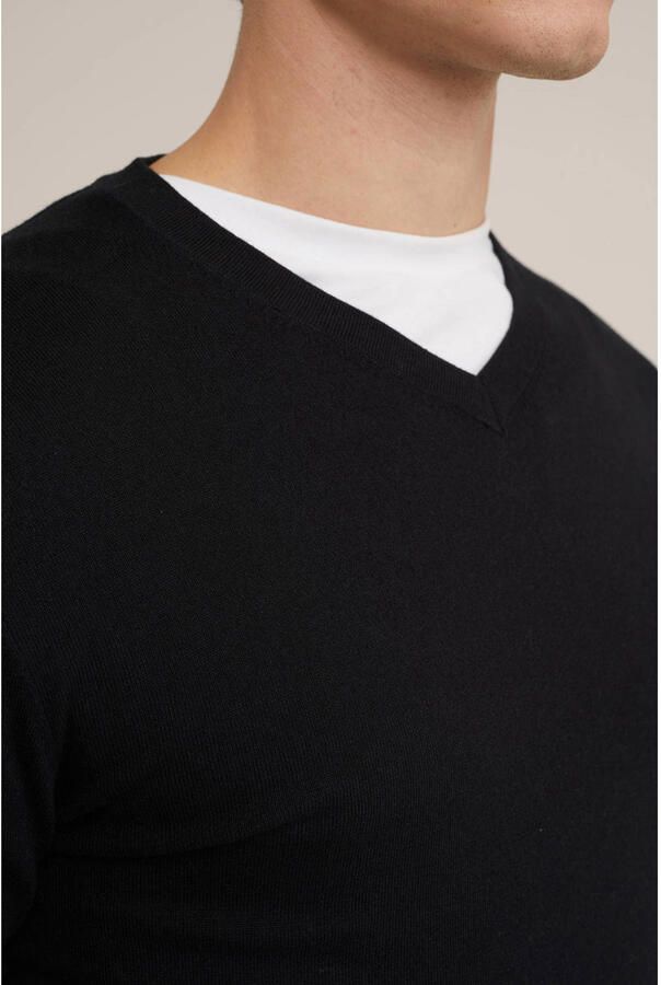 WE Fashion WE Fundamentals trui zwart