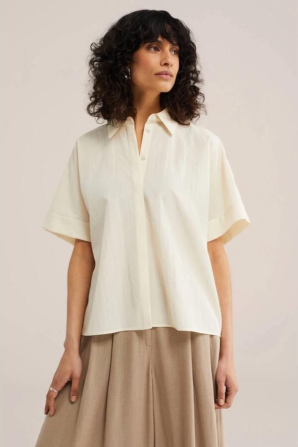 WE Fashion WE STUDIO blouse ecru