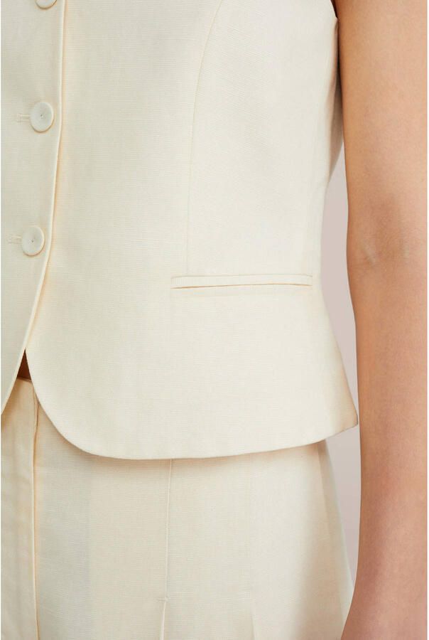 WE Fashion WE STUDIO gilet ecru - Foto 2