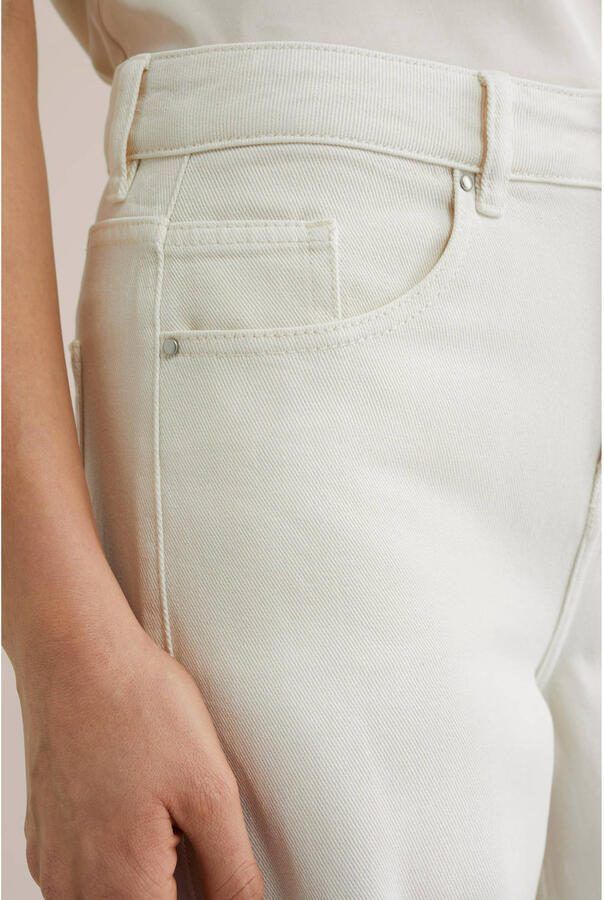 WE Fashion WE STUDIO high waist wide leg jeans ecru - Foto 2
