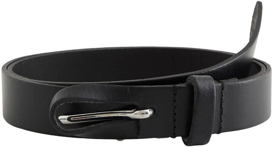 WE Fashion WE STUDIO leren riem zwart