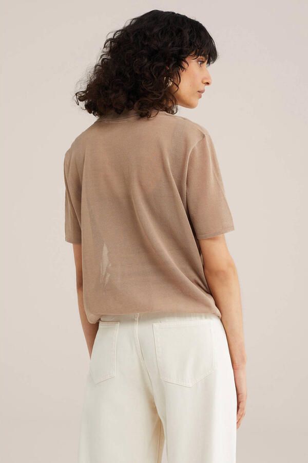 WE Fashion WE STUDIO top beige - Foto 3