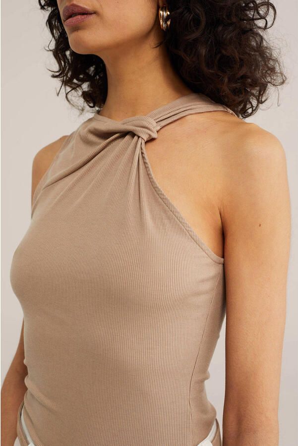 WE Fashion WE STUDIO top beige - Foto 2