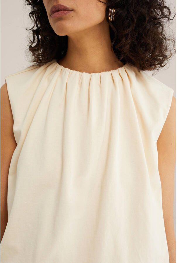 WE Fashion WE STUDIO top ecru - Foto 2