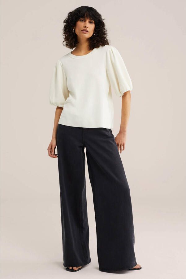 WE Fashion WE STUDIO top ecru - Foto 2