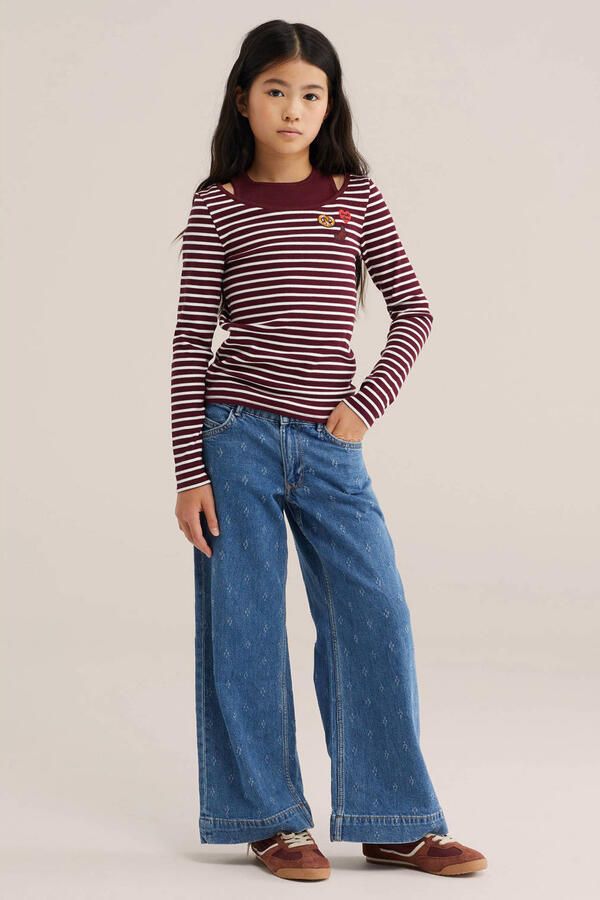 WE Fashion Blue Ridge wide leg jeans blauw - Foto 2