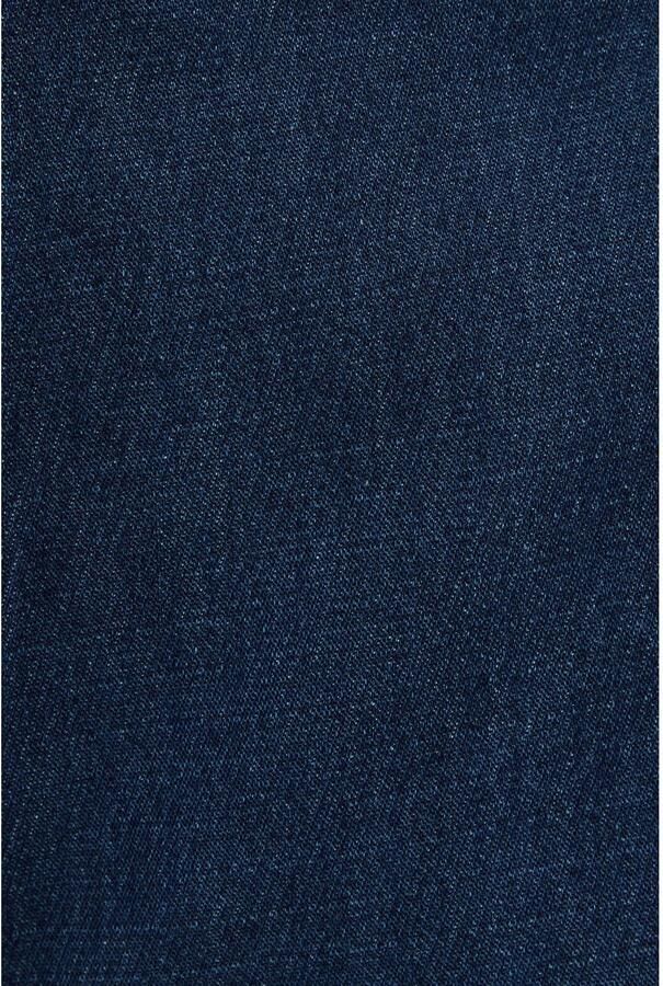 WE Fashion wide leg jeans donkerblauw