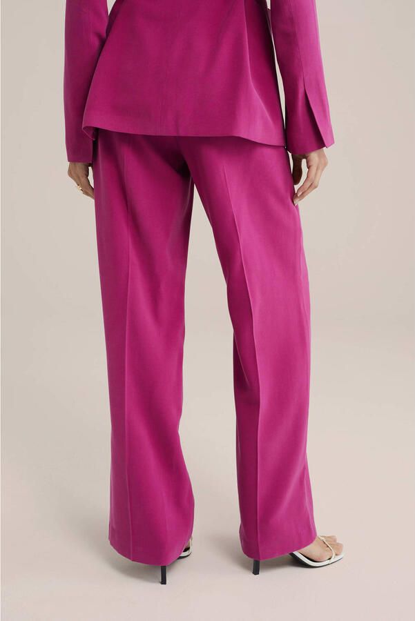 WE Fashion wide leg pantalon fuchsia - Foto 2