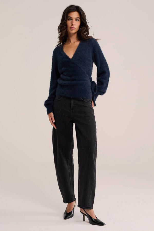 WE Fashion wikkelvest blauw - Foto 3