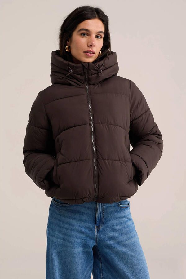 WE Fashion winterjas bruin