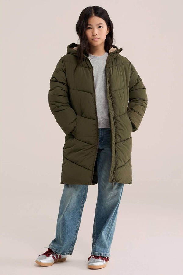 WE Fashion winterjas kaki - Foto 3