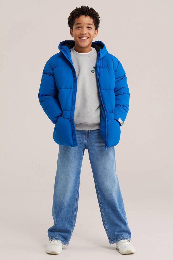 WE Fashion winterjas marineblauw - Foto 2