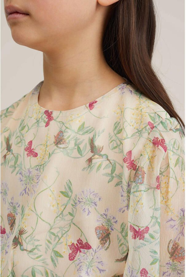 WE Fashion zomerjurk beige - Foto 2