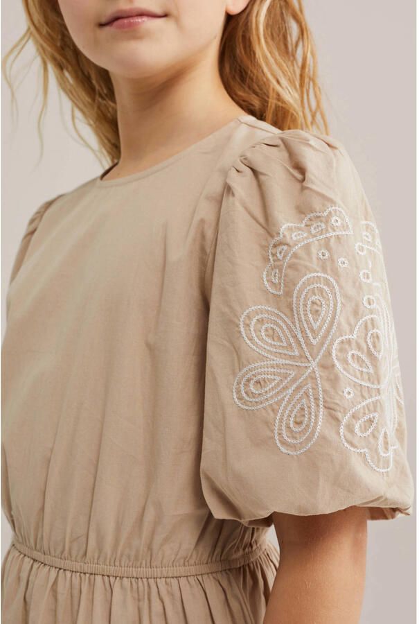WE Fashion zomerjurk beige - Foto 2