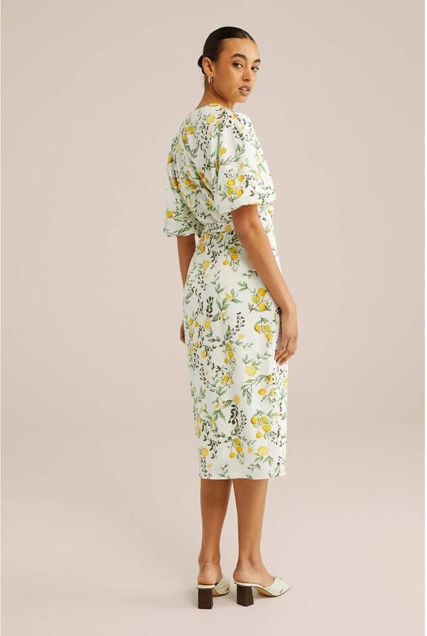 WE Fashion zomerjurk ecru - Foto 3