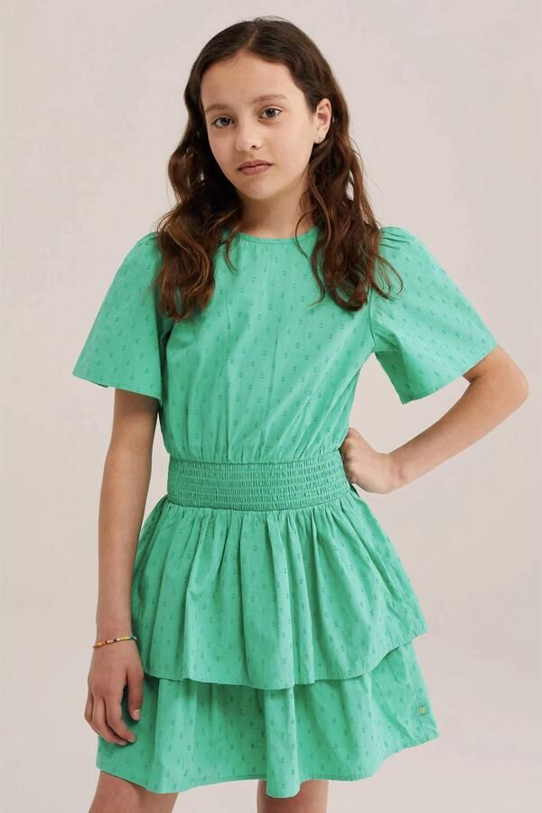 WE Fashion zomerjurk groen