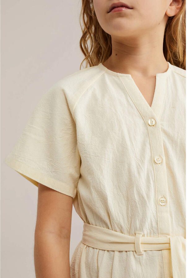WE Fashion zomerjurk lichtgeel - Foto 2