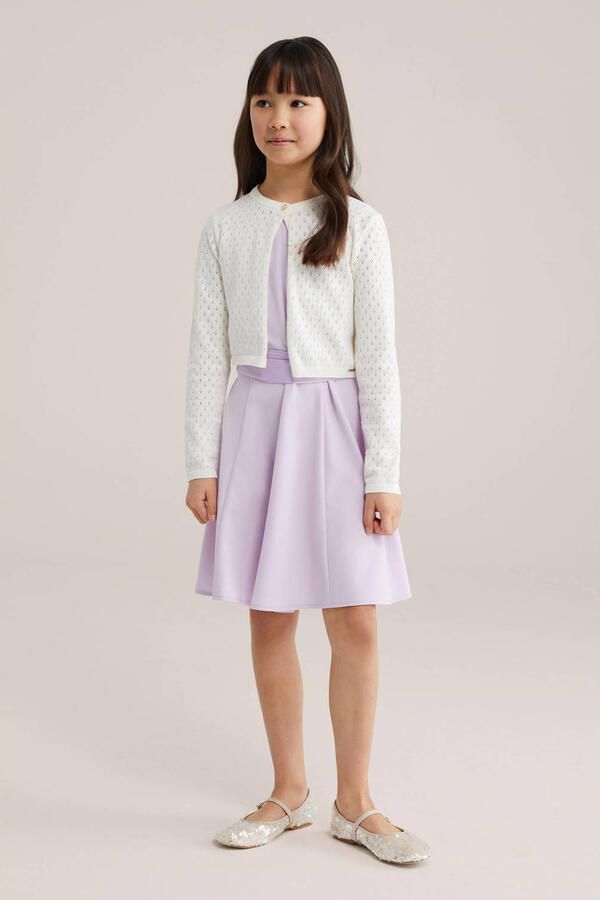 WE Fashion zomerjurk lila