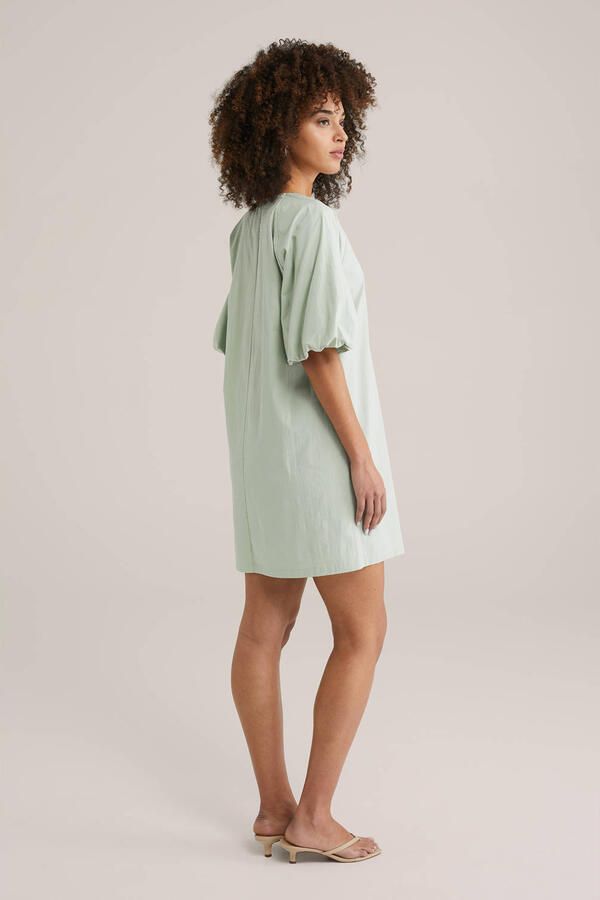 WE Fashion zomerjurk mintgroen - Foto 3