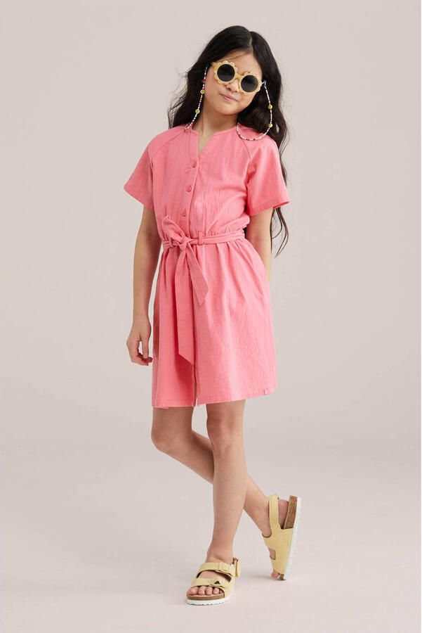 WE Fashion zomerjurk roze - Foto 2