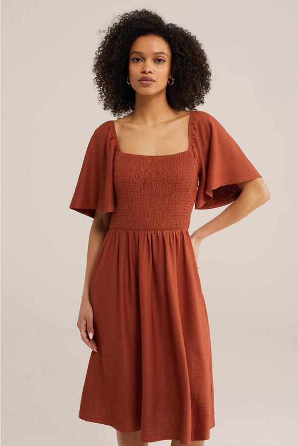 WE Fashion zomerjurk terra