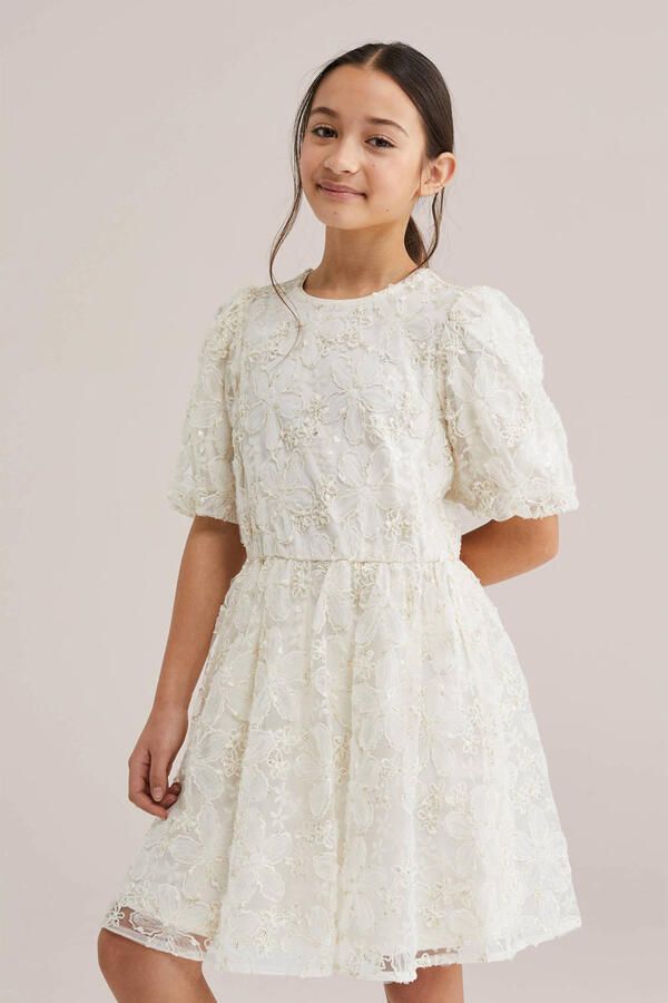WE Fashion zomerjurk wit