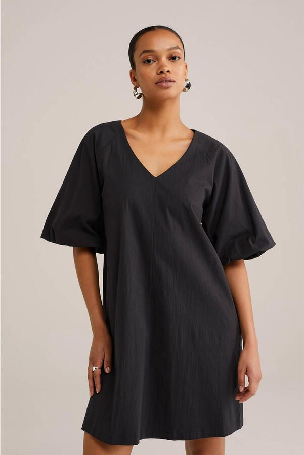 WE Fashion zomerjurk zwart