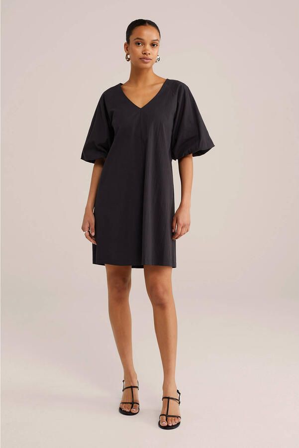 WE Fashion zomerjurk zwart - Foto 3