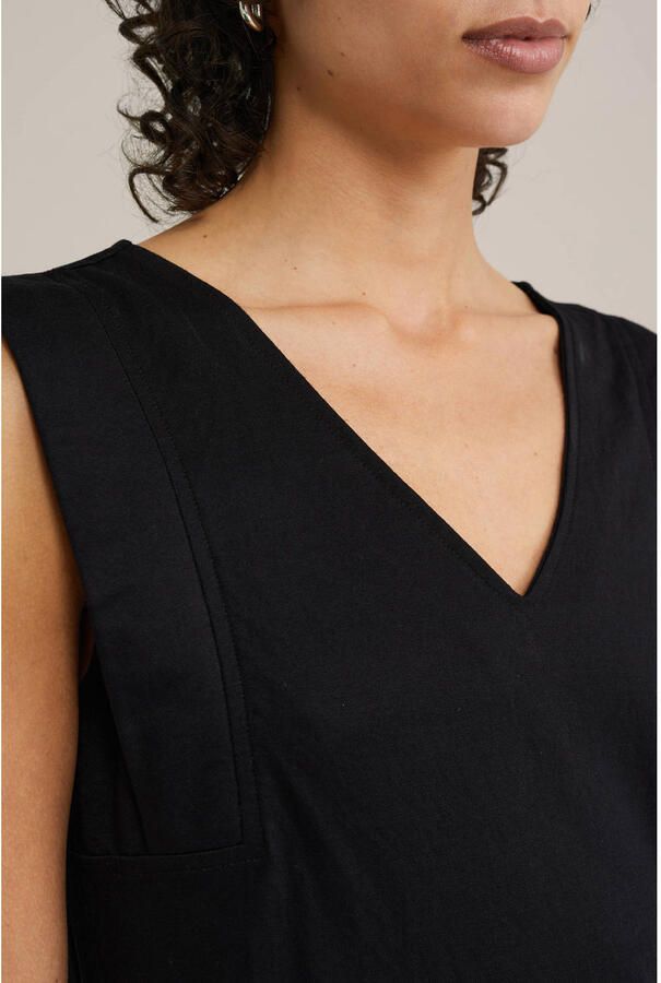 WE Fashion zomerjurk zwart - Foto 2
