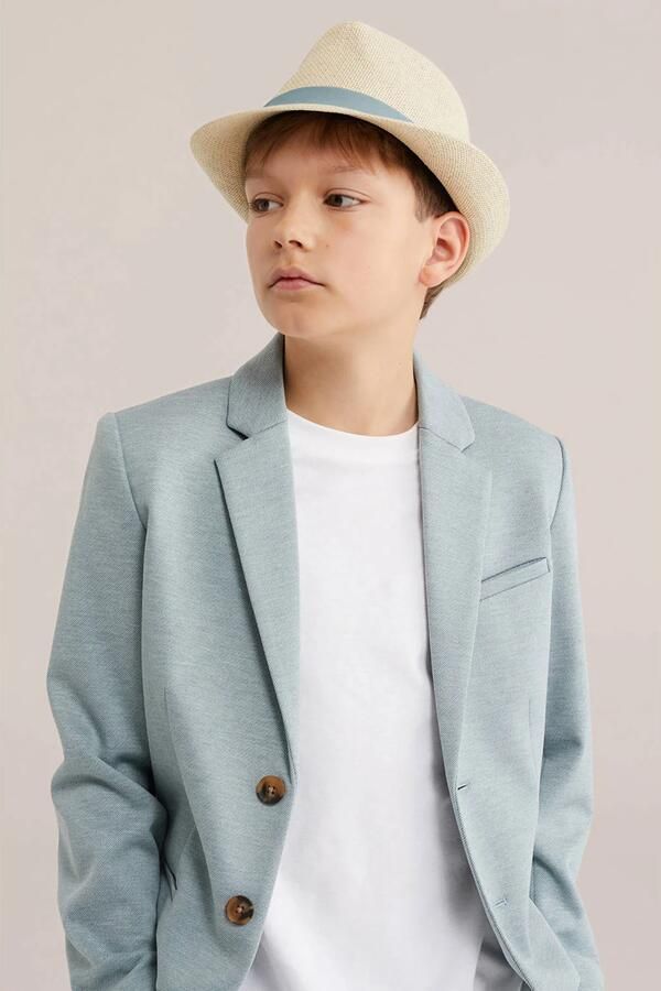 WE Fashion zonnehoed beige groen