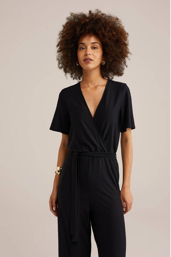 WE Fashion zwart jumpsuit