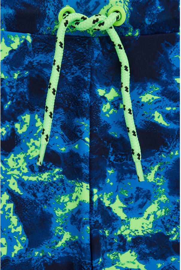 WE Fashion zwemboxer blauw neon groen - Foto 3